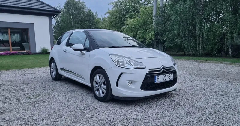 citroen leszno Citroen DS3 cena 25900 przebieg: 139000, rok produkcji 2013 z Leszno